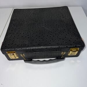 Vintage Croc Top Handle Beauty Case Medium